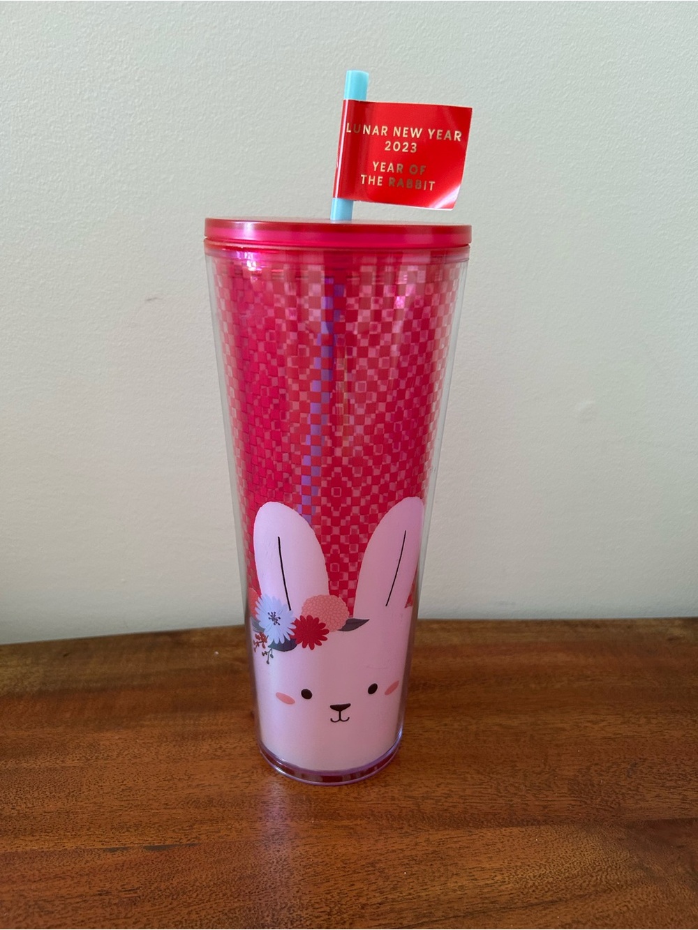 Starbucks cup with lid and straw NWT